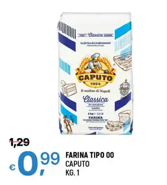 A&O FARINA TIPO 00 CAPUTO KG. 1 offerta