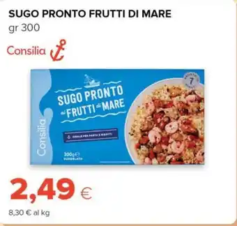 Tigre SUGO PRONTO FRUTTI DI MARE gr 300 Consilia offerta