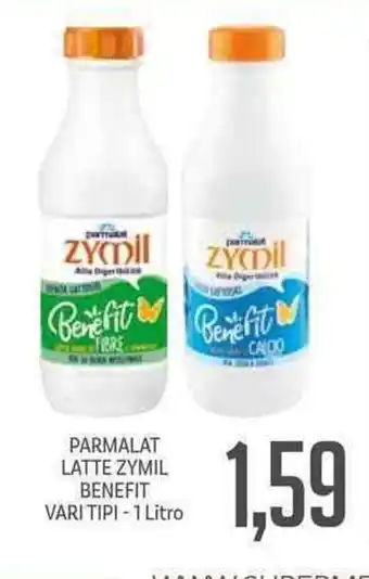 Supermercati Piccolo Parmalat Latte Zymil Benefit Vari Tipi 1 Litro offerta