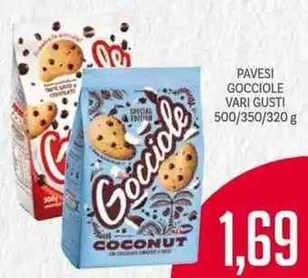 Supermercati Piccolo Pavesi Gocciole Vari Gusti 500/350/320 g offerta