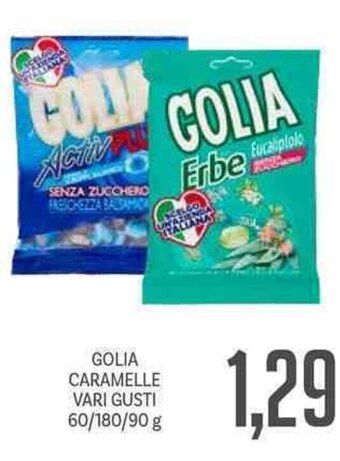 Golia Caramelle Vari Gusti 60/180/90 g