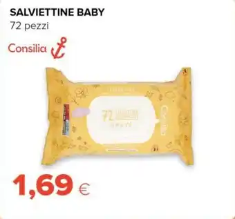 Tigre SALVIETTINE BABY 72 pezzi Consilia offerta