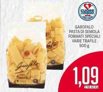 Supermercati Piccolo Garofalo Pasta Di Semola Formati Speciali Varie Trafile 500 g offerta