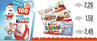 Supermercati Piccolo Ferrero Kinder Cereali 138 g offerta
