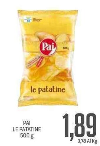 Supermercati Piccolo Pai Le Patatine 500 g offerta