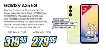 Sinergy Galaxy A25 5G 8GB RAM + 256GB offerta