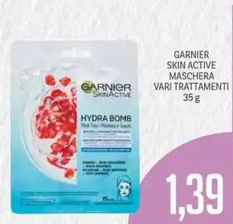 Supermercati Piccolo Garnier Skin Active Maschera Vari Trattamenti 35 g offerta