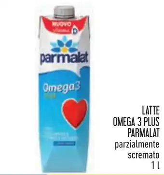 Conad LATTE OMEGA 3 PLUS PARMALAT parzialmente scremato 1 l offerta