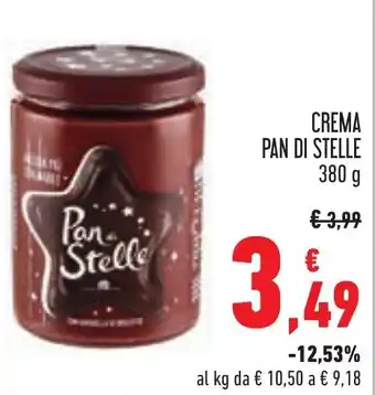 Conad CREMA PAN DI STELLE 380 g offerta