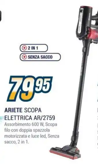Sinergy ARIETE SCOPA ELETTRICA AR/2759 offerta