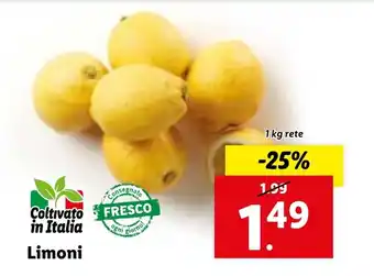 Limoni 1 kg rete