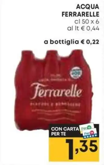 Panorama ACQUA FERRARELLE cl 50 x 6 offerta