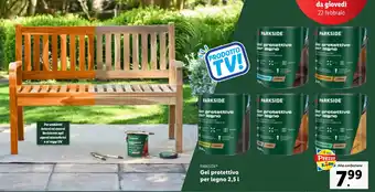 Lidl PARKSIDE Gel protettivo per legno 2,5 l offerta