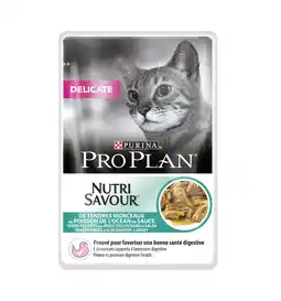 Eurobrico Pro plan delicate, alimento umido per gatto, teneri pezzetti in salsa con pesce dell'oceano offerta