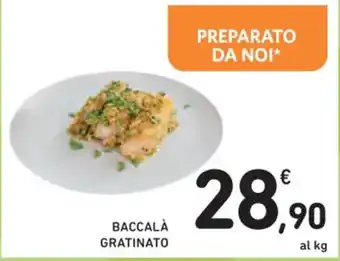 BACCALA GRATINATO