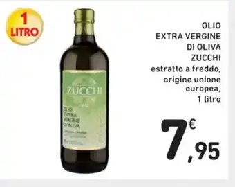 Spazio Conad OLIO EXTRA VERGINE DI OLIVA ZUCCHI 1 Litro offerta