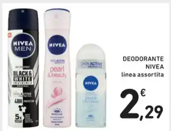 Spazio Conad DEODORANTE NIVEA linea assortita offerta