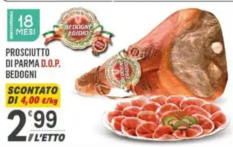 PROSCIUTTO DI PARMA D.O.P. BEDOGNI