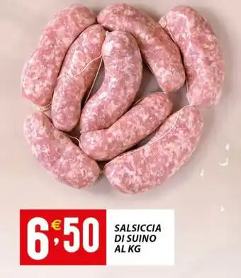 Sisa SALSICCIA DI SUINO offerta