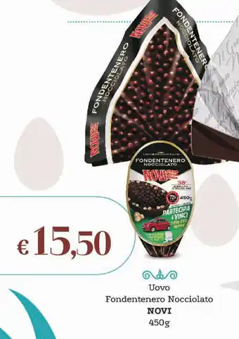Altasfera Uovo Fondentenero Nocciolato NOVI 450g offerta