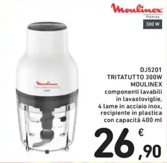 DJ5201 TRITATUTTO 300W MOULINEX