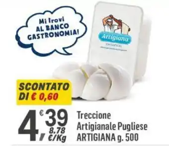 Supermercati Dok Treccione Artigianale Pugliese ARTIGIANA g. 500 offerta