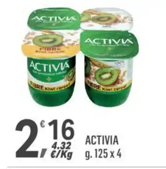 Supermercati Dok ACTIVIA g. 125 x 4 offerta