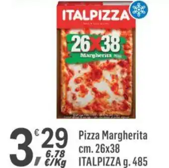 Supermercati Dok Pizza Margherita cm. 26x38 ITALPIZZA g. 485 offerta