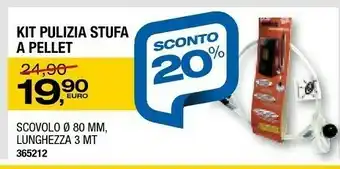 Bricofer Kit Pulizia Stufa A Pellet offerta