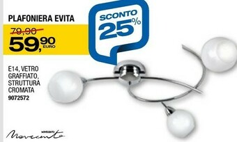 Bricofer Plafoniera Evita offerta