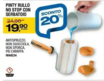 Nespoli Pinty Rullo No Stop Con Serbatoio