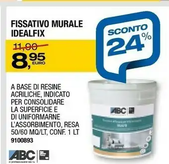Idealfix Fissativo Murale