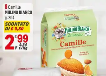 Supermercati Dok 8 Camille MULINO BIANCO g. 304 offerta