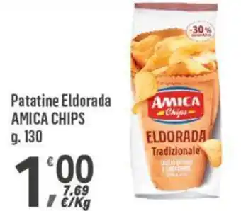 Supermercati Dok Patatine Eldorada AMICA CHIPS g. 130 offerta