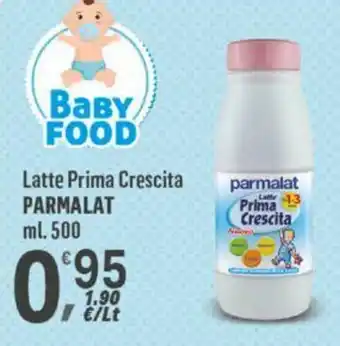 Supermercati Dok Latte Prima Crescita PARMALAT ml. 500 offerta