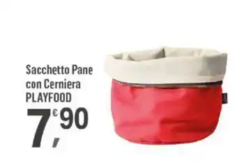 Sacchetto Pane con Cerniera PLAYFOOD