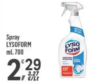 Supermercati Dok Spray LYSOFORM ml. 700 offerta