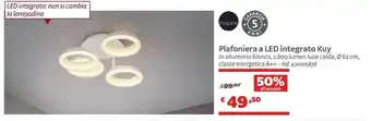 Bricocenter Inspire Plafoniera A Led Integrato Kuy offerta