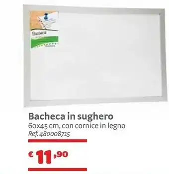 Bacheca In Sughero
