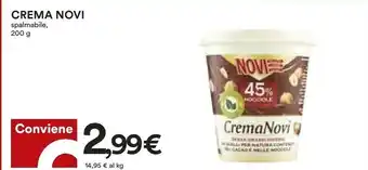Coop Novi Crema al cioccolato offerta