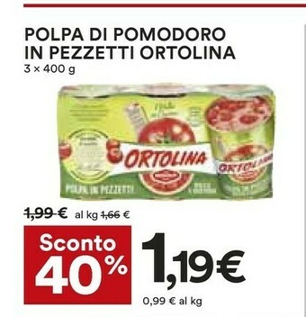 Coop Pomodori pelati offerta