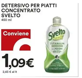 Coop Svelto Detersivo piatti offerta