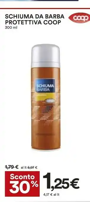 Coop Schiuma da barba offerta