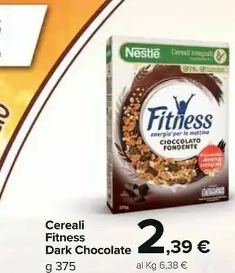 Carrefour Market Nestlè Cereali Fitness Dark Chocolate offerta