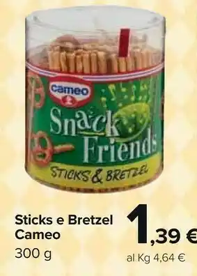 Carrefour Market Cameo Sticks E Bretzel offerta