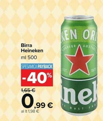 Carrefour Market Heineken Birra offerta
