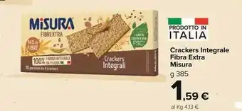 Carrefour Market Misura Crackers offerta