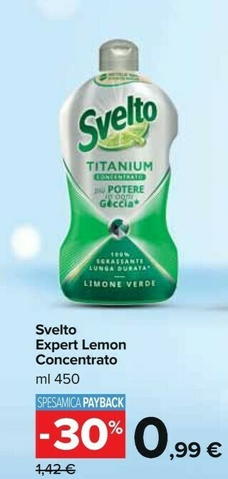 Carrefour Market Svelto Expert Lemon Concentrato offerta