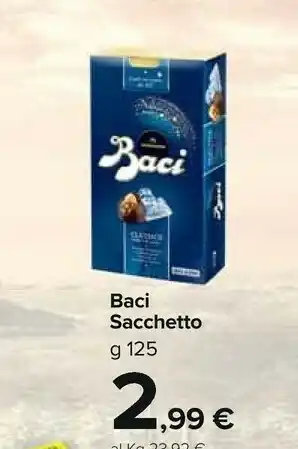Carrefour Market Perugina Baci Sacchetto offerta