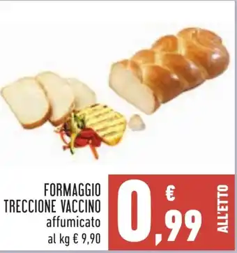 Conad FORMAGGIO TRECCIONE VACCINO affumicato offerta